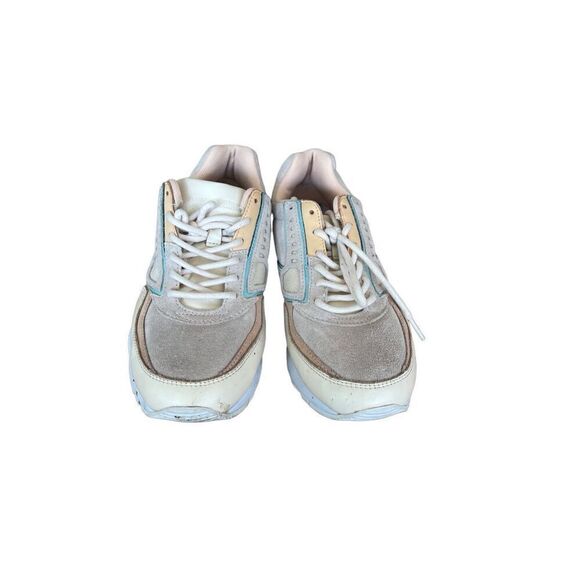 Brooks Mens Pink Dolphin Regent Cream Wave Lace Up Athletic Sneakers Size 7